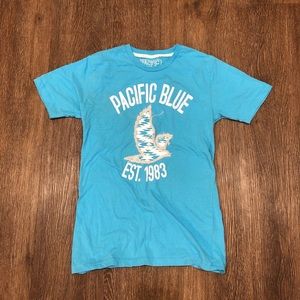 pacific blue boys large t shirt